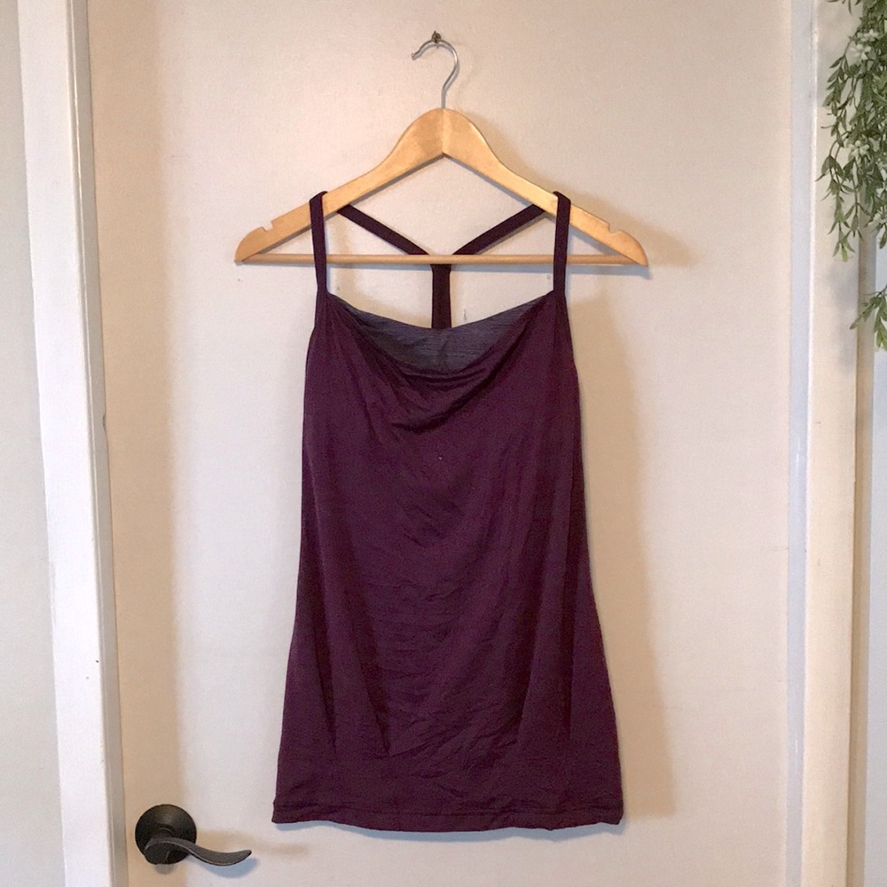 Lululemon Long Tank/Dress with built in Bra Size 4